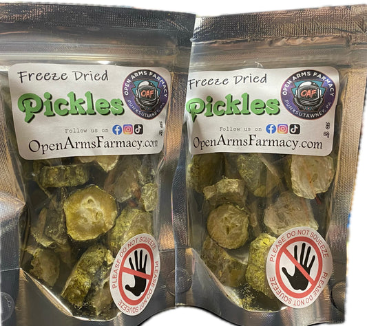 Freeze Dried Dill Pickles